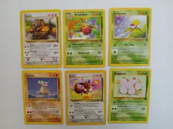 Pokemon TCG Jungle Set: Set of 2 Rare, 12 Uncommon, 16 Common (30 cards) - Image 3