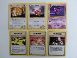 Pokemon TCG Gym Heroes Set: 1 rare, 11 uncommon, 36 Common (total 48 cards) - Image 2