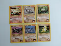 Pokemon TCG Gym Heroes Set: 1 rare, 11 uncommon, 36 Common (total 48 cards) - Image 3