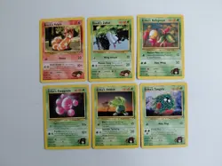 Pokemon TCG Gym Heroes Set: 1 rare, 11 uncommon, 36 Common (total 48 cards) - Image 4