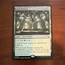 Wizards Lush Portico Land Rare Murders at Karlov Manor Magic: The Gathering - Image 1