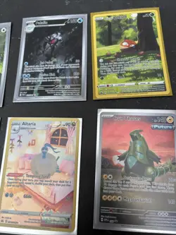 Pokemon Card Lot Of 9 Full Art Holo NM Snorlax And More - Image 3