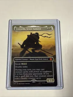 MTG Leonardo, Sewer Samurai (Borderless) Teenage Mutant Ninja Turtles Regular - Image 1