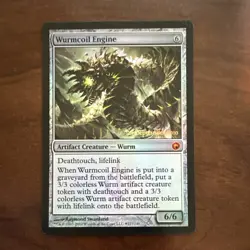 Wizards Magic: The Gathering Wurmcoil Engine Artifact Creature 223/249 - Image 1