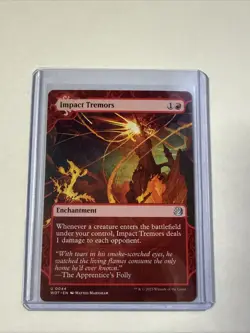MTG Impact Tremors Wilds of Eldraine: Enchanting Tales Regular - Image 1