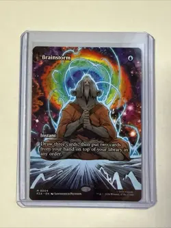 MTG Brainstorm (Borderless) Teenage Mutant Ninja Turtles Source Material Regular - Image 1