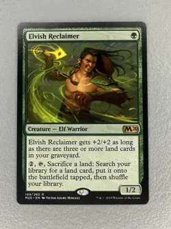 MTG - Elvish Reclaimer | Core Set 2020 | Rare | R 169/280 | LP - Image 1