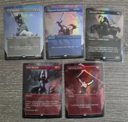 MTG Frank Frazetta FOIL Secret Lair Temporal Manipulation Midnight Reaper - Image 1