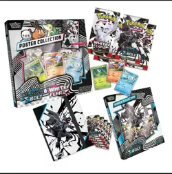 Pokemon Black Bolt Binder + Poster Bundle Sam’s PRESALE - Image 3