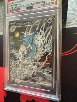 2024 POKEMON SVP EN SV BLACK STAR PROMO #131 KINGDRA EX SFA Special PSA 10 - Image 2