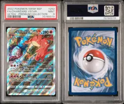 2022 Pokemon Swsh Bsp Full Art Charizard Vstar Ultra Premium Coll 262 Psa 9 Mint - Image 1