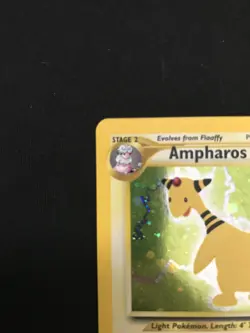 Pokemon TCG Ampharos Neo Revelation Holo Card 1/64 Unlimited Rare LP+ - Image 3