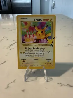 ______’s Pikachu (Birthday Pikachu) #24 Pokemon Celebrations Classic Collection - Image 1