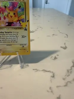 ______’s Pikachu (Birthday Pikachu) #24 Pokemon Celebrations Classic Collection - Image 5