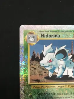 Nidorina 55/110 Reverse Holo Legendary Collection Pokemon Card LP - Image 3