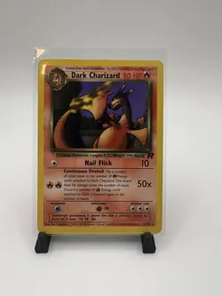 Pokemon Dark Charizard Team Rocket 2000 Non Holo Rare 21/82 - Image 1