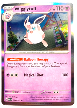 Pokemon Wigglytuff Rare + FREE extra Rare card! - Image 1