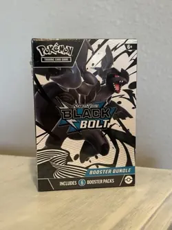 Pokemon TCG Scarlet And Violet Black Bolt Booster Box - 6 Packs NEW! SEALED! - Image 1