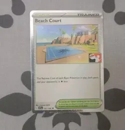 Pokemon TCG Beach Court Cosmos Holo SVI 167/198 Play! Prize Pack Series 3/4 NM - Image 1