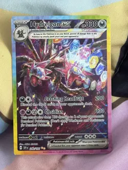 2024 Pokemon TCG Hydreigon EX 240/191 SV08 Special Illustration Rare Holo - Image 1