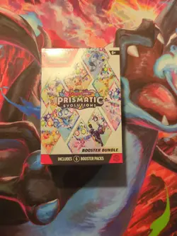 Pokemon TCG Prismatic Evolutions Booster Bundle Plastic Sealed Pokemon Center - Image 1