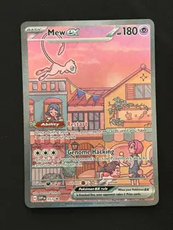 Pokemon TCG Mew ex Full Art SIR Promo Holo 151 053 NM - Image 1