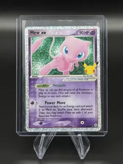 2021 Pokemon Celebrations Classic Coll. Legend Maker #88 Mew ex Holo - Image 1