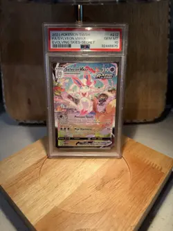 PSA 10 Pokemon TCG Sylveon Vmax SWSH07: Evolving Skies 212/203 Secret Rare - Image 1