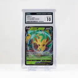 Pokemon Leafeon V Holo #007 Evolving Skies 2021 - CGC 10 Gem Mint - Image 2