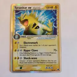 Tyranitar EX 99/101 (Delta Species) Dragon Frontiers Holo TCG Pokemon Card - Image 1