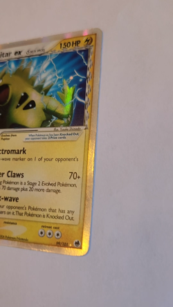 Tyranitar EX 99/101 (Delta Species) Dragon Frontiers Holo TCG Pokemon Card - Image 2