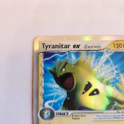 Tyranitar EX 99/101 (Delta Species) Dragon Frontiers Holo TCG Pokemon Card - Image 4
