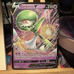 Gardevoir V 016/073 Champion's Path Full Art Ultra Rare Holo Pokemon TCG LP - Image 1