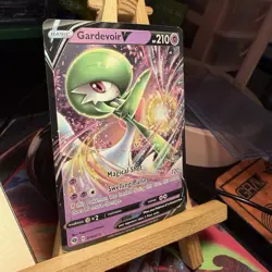 Gardevoir V 016/073 Champion's Path Full Art Ultra Rare Holo Pokemon TCG LP - Image 2