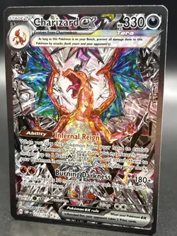 Pokemon TCG - Charizard ex #223/197 Sv03: Obsidian Flames Holo - Near Mint - Image 4