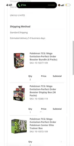 Pokemon Center PERFECT ORDER ETBS, Booster Box, And Two Booster Bundles - Image 1