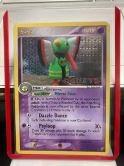 2005 Pokemon ex DEOXYS - Xatu 29/107 - Reverse Holo Rare Used - Image 1