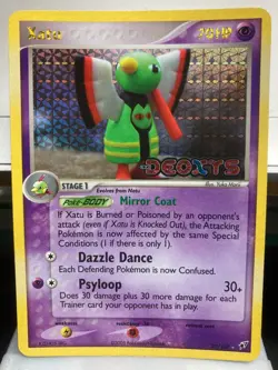 2005 Pokemon ex DEOXYS - Xatu 29/107 - Reverse Holo Rare Used - Image 2