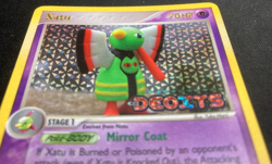 2005 Pokemon ex DEOXYS - Xatu 29/107 - Reverse Holo Rare Used - Image 4