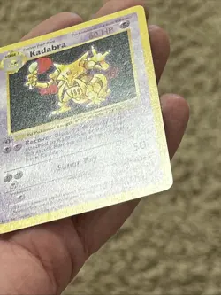 Pokemon Kadabra 32/102 1st Edition (Shadowless) *Near Mint* - Image 4