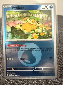 Psyduck 039/217 - Water Energy Reverse Holo - Pokemon TCG: Ascended Heroes NM - Image 1