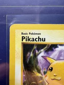 Pikachu [Shadowless Red Cheeks] #58 Pokemon Base Set Regular - Image 3