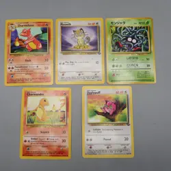 Lot of Vintage Pokemon Cards 95 96 98 Nintendo Original Jigglypuff Charmander - Image 2