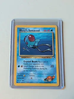 Pokemon TCG Misty's Tentacool Gym Heroes 57/132 Unlimited Uncommon - Image 1