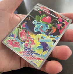 Pokemon TCG - Ivysaur 134/132 Mega Evolution Holo Rare Full Art NM 134/132 - Image 3