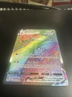 Pokemon Blaziken VMAX 200/198 Chilling Reign Rainbow Secret Rare NM - Image 3