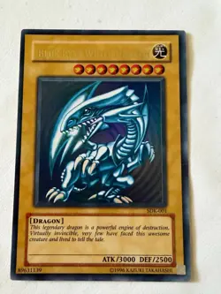 Blue Eyes White Dragon SDK-001 Ultra Playset Lightly Played - Image 2