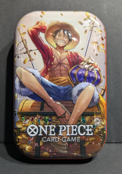 ONE PIECE Tin Pack Set Vol. 2 OP-13 Monkey.D.Luffy NEW/Factory Sealed - Image 1