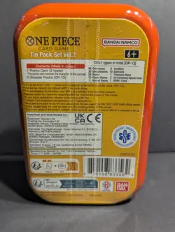 ONE PIECE Tin Pack Set Vol. 2 OP-13 Monkey.D.Luffy NEW/Factory Sealed - Image 3
