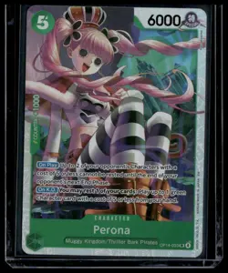 PERONA The Azure Sea's Seven SR Foil #OP14-033 - Image 1